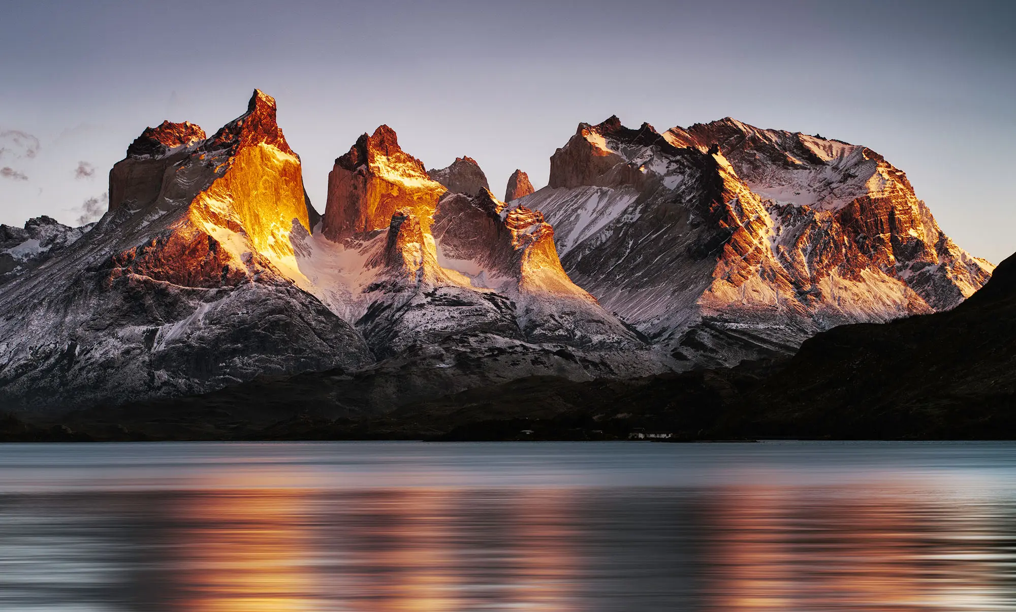 Paisaje del Parque Nacional Torres del Paine